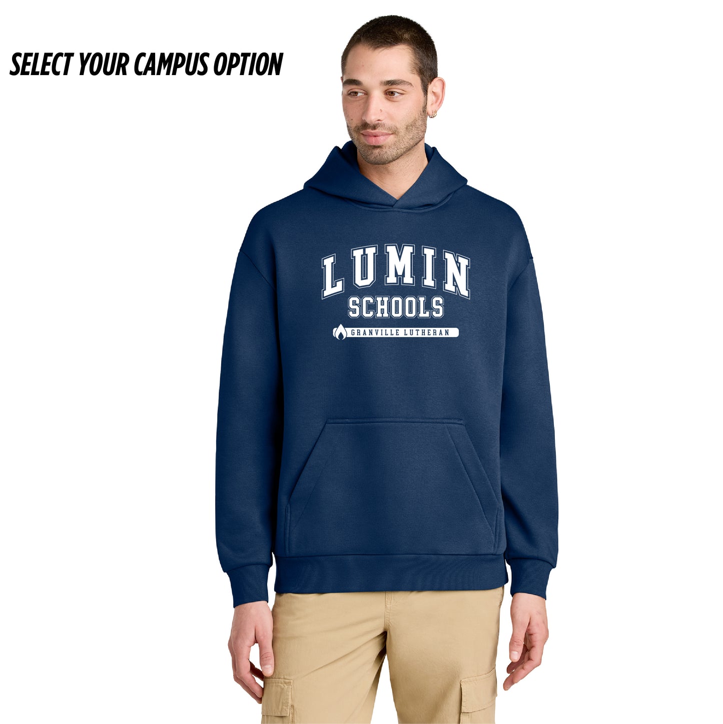 District® V.I.T.™ Heavyweight Fleece Hoodie - Campus Collection
