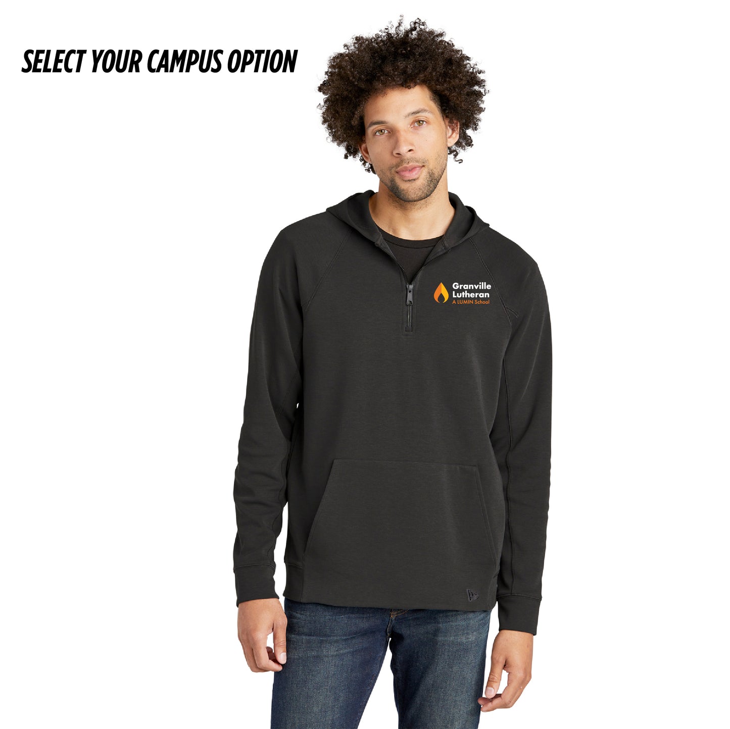 New Era® STS 1/4-Zip Hoodie - Campus Collection