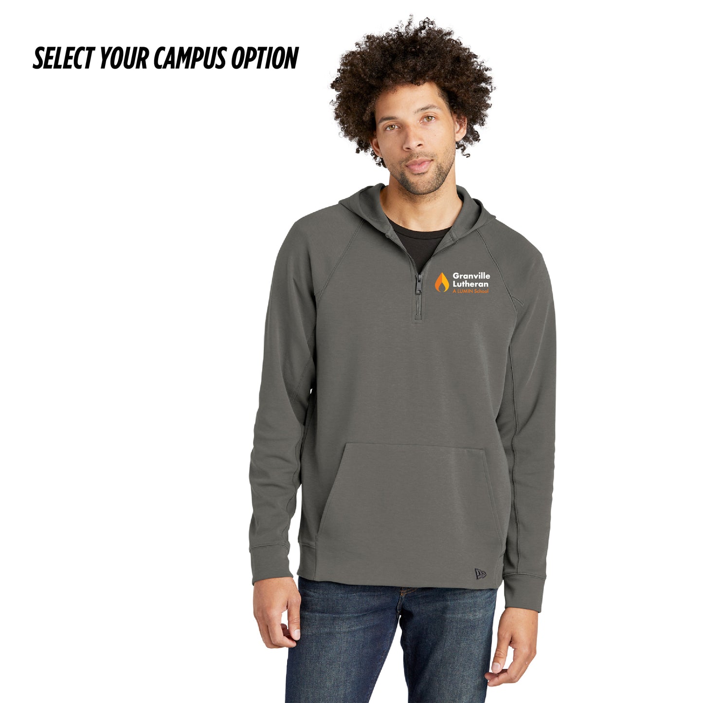 New Era® STS 1/4-Zip Hoodie - Campus Collection