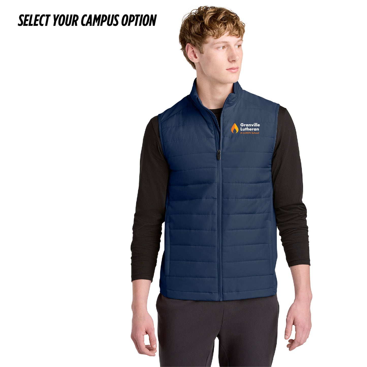 Sport-Tek® Teknical Hybrid Vest - Campus Collection