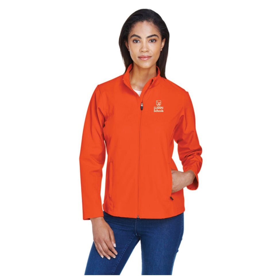 Team 365 Ladies' Leader Soft Shell Jacket - STAFF