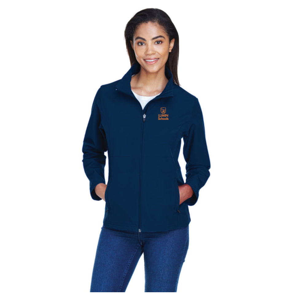 Team 365 Ladies' Leader Soft Shell Jacket - STAFF