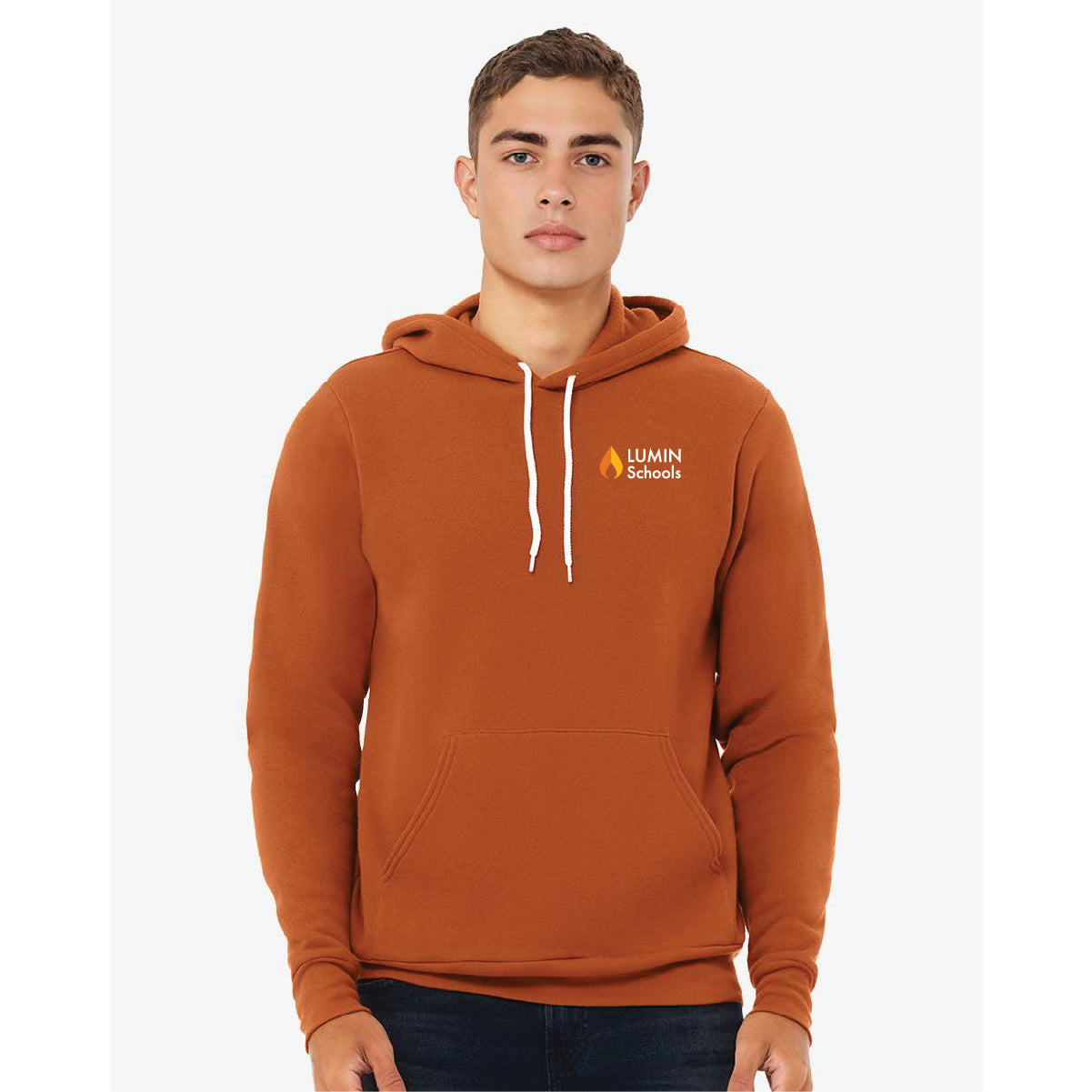 BELLA + CANVAS Unisex Sponge Fleece Hoodie Sweatshirt