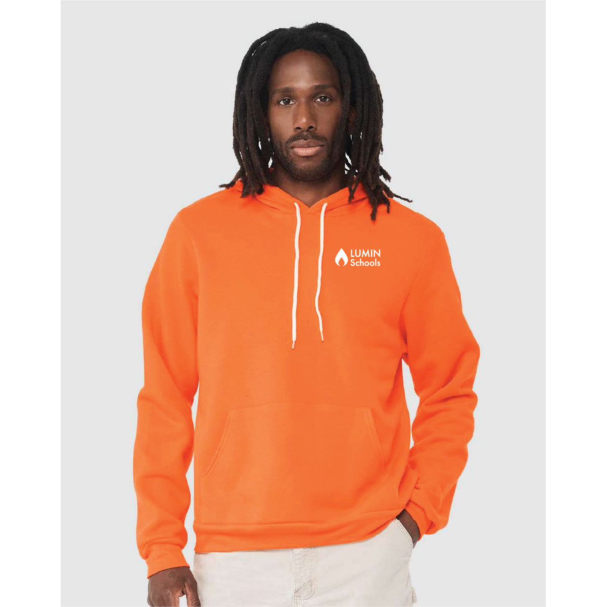 BELLA + CANVAS Unisex Sponge Fleece Hoodie Sweatshirt