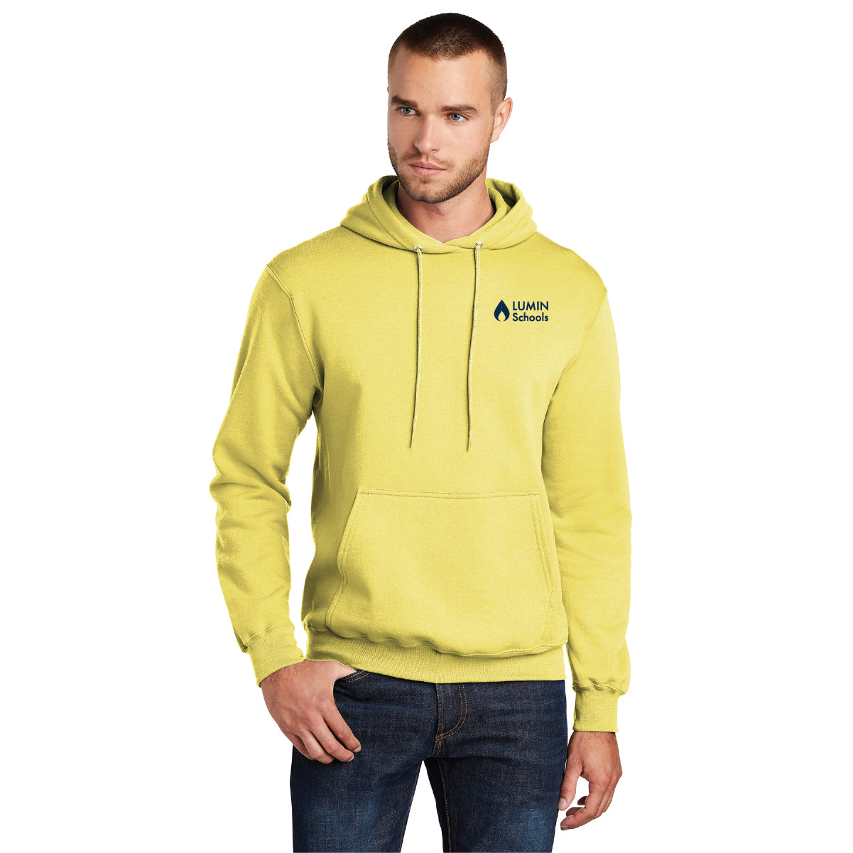 Port & Co Core Fleece Pullover Hooded Sweatshirt