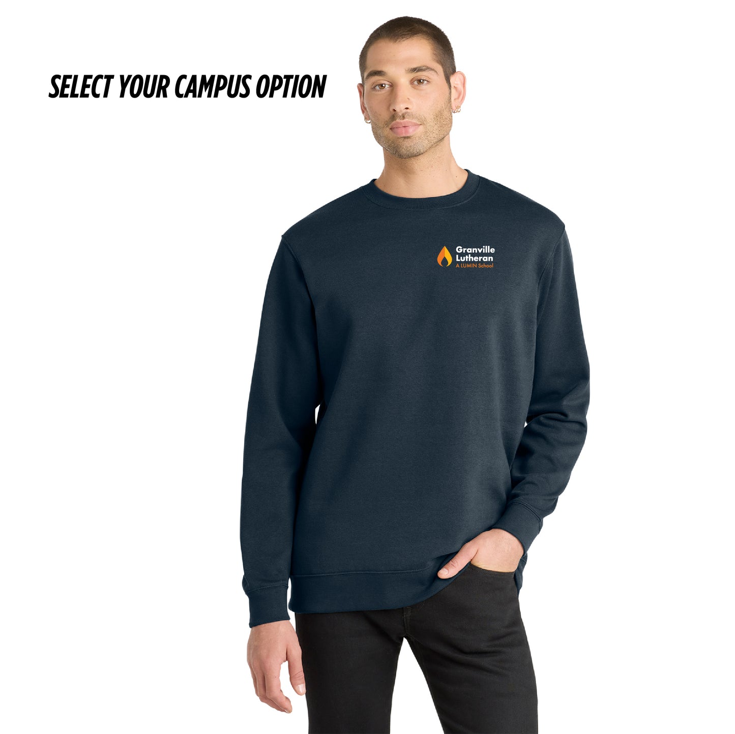 District® V.I.T.™ Fleece Crew - Campus Collection