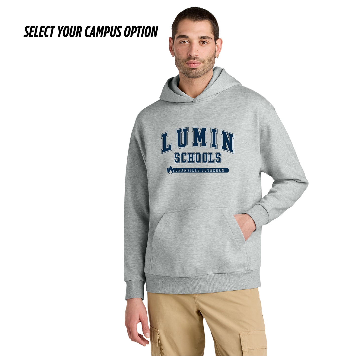District® V.I.T.™ Heavyweight Fleece Hoodie - Campus Collection