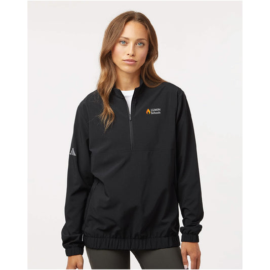 Adidas Women's Woven Half-Zip Pullover