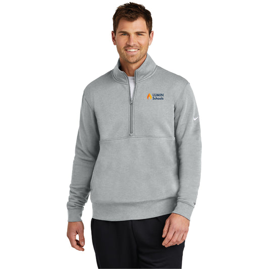 Nike Club Fleece Sleeve Swoosh 1/2-Zip