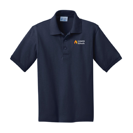 Port & Company® Youth Core Blend Jersey Knit Polo