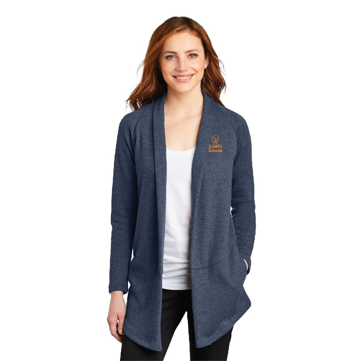 Port Authority Ladies Interlock Cardigan - STAFF